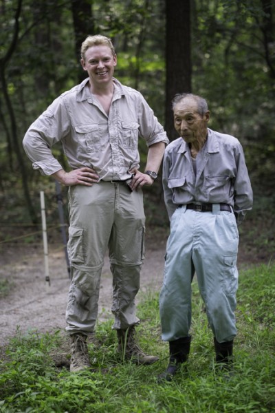 Both of these gents keep bees, but one is 93